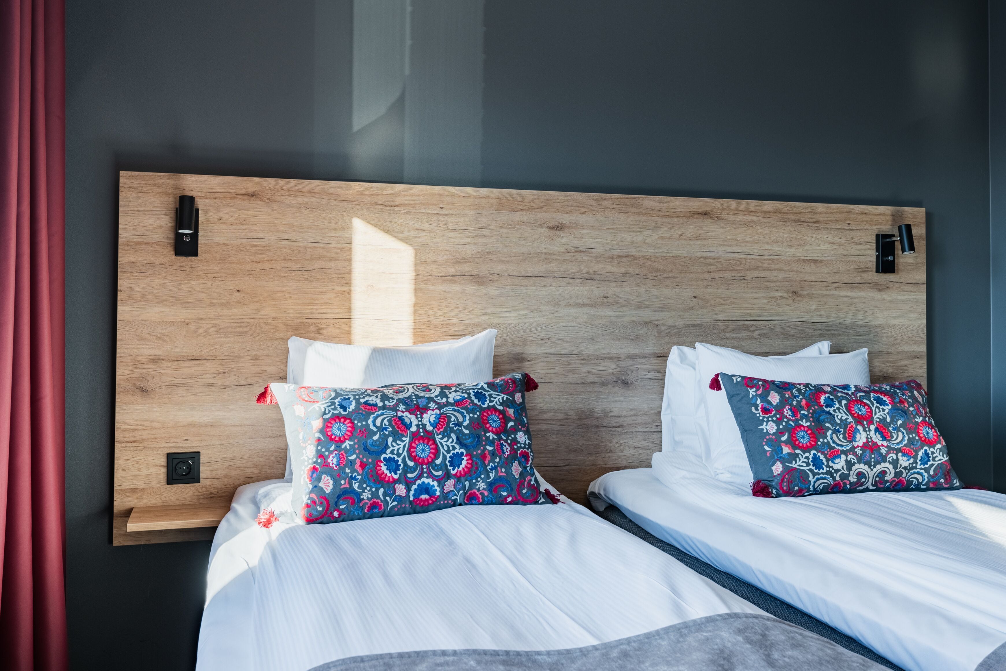 comfort quadruple room | 1 bedroom, desk, blackout curtains, iron/ironing board