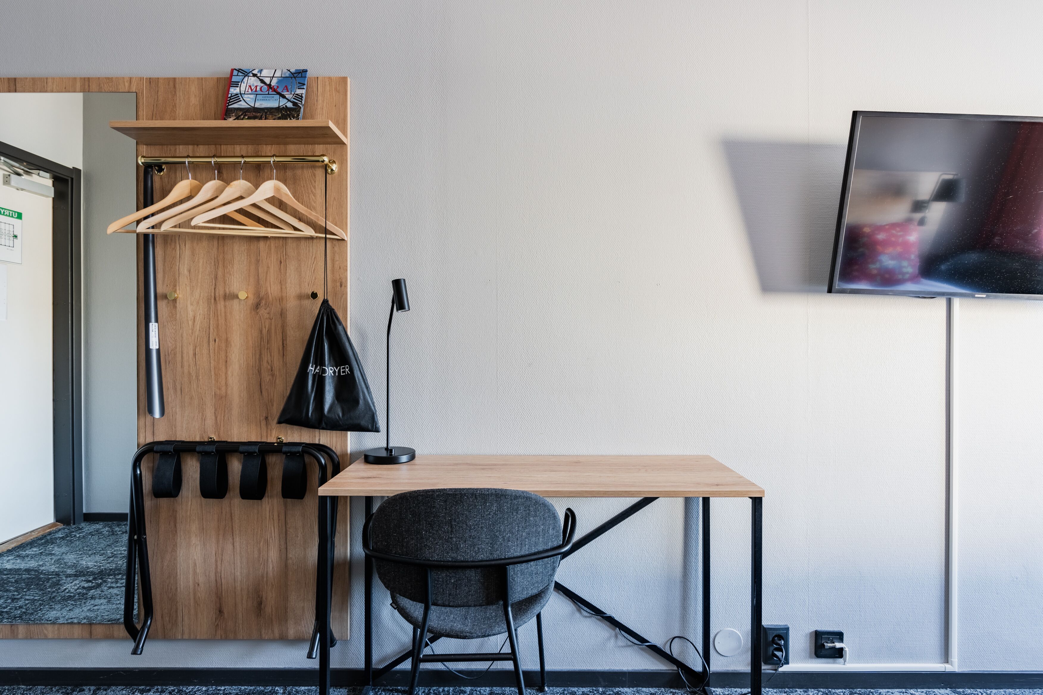 comfort double room | 1 bedroom, desk, blackout curtains, iron/ironing board