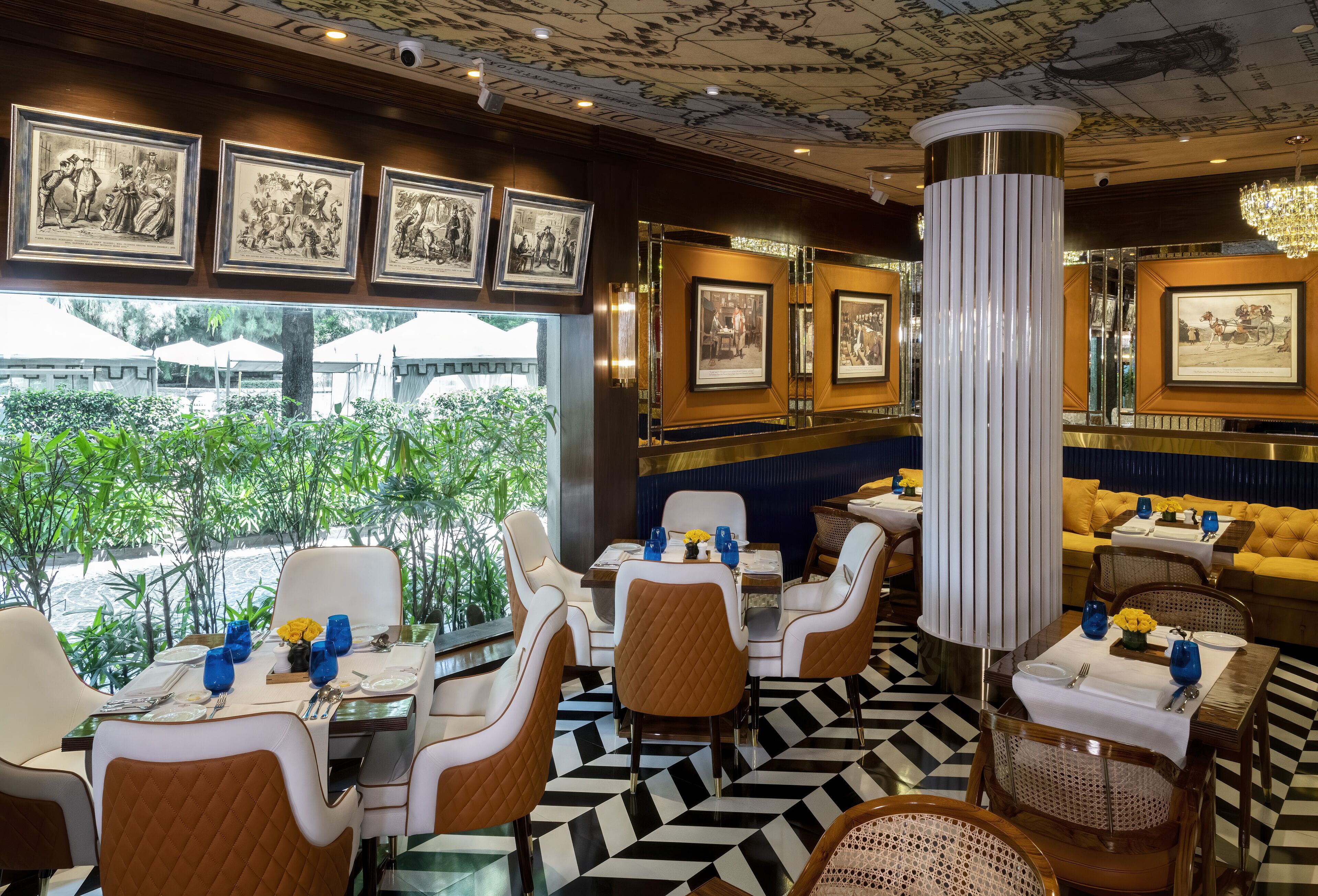 4 restaurants, breakfast, lunch, dinner served; mediterranean cuisine