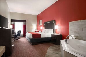 Studio Suite, 1 King Bed, Non Smoking | Desk, iron/ironing board, rollaway beds, free WiFi - Days Inn & Suites by Wyndham Murfreesboro I-24 East (Murfreesboro)