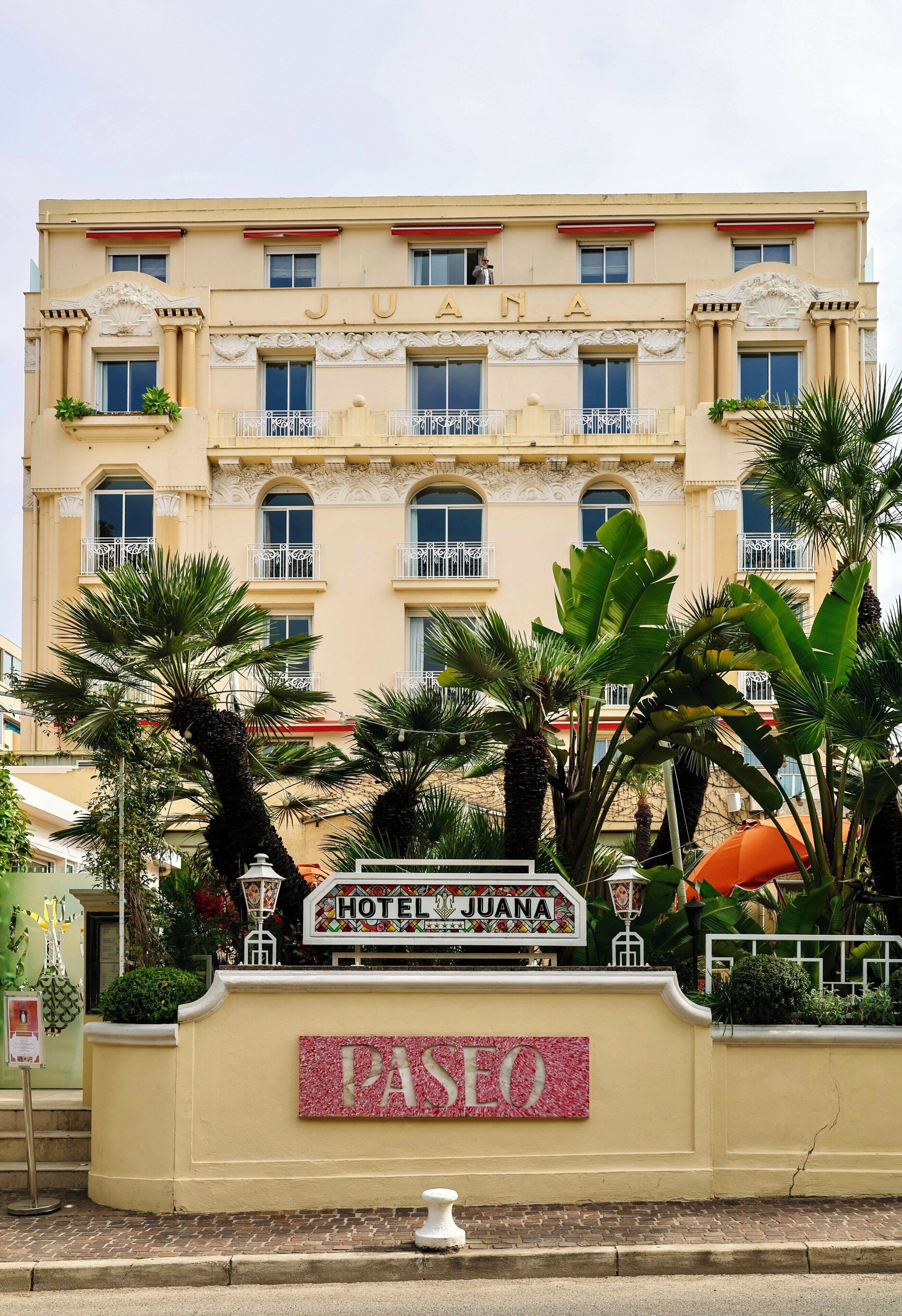 Voorkant van accommodatie