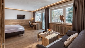 Suite Deluxe, 1 chambre, sauna, vue montagne