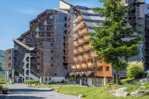 Overnatningsstedets facade