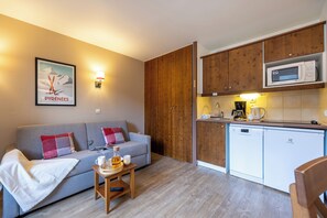 Studio 4 personnes - 1 coin nuit | Living area