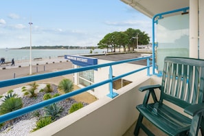 Studio 4 people - 1 sleeping alcove - Balcony - Sea view | Balcony view