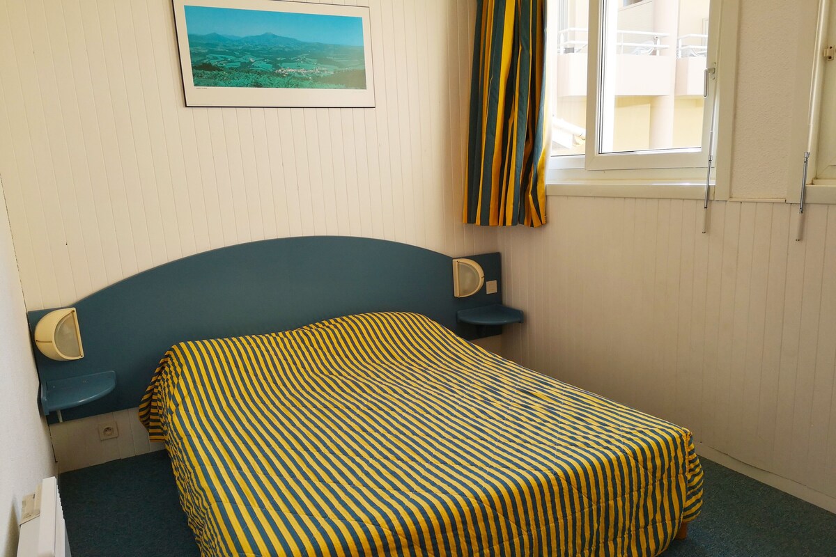 Blackout drapes, iron/ironing board (on request), WiFi (free)