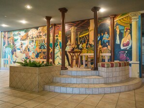 Lobby sitting area