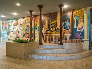 Sitzecke in der Lobby