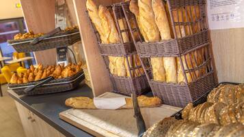 Daily buffet breakfast (EUR 25 per person)