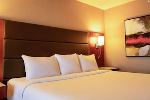 Room, 1 King Bed | Premium bedding, down duvets, in-room safe, desk