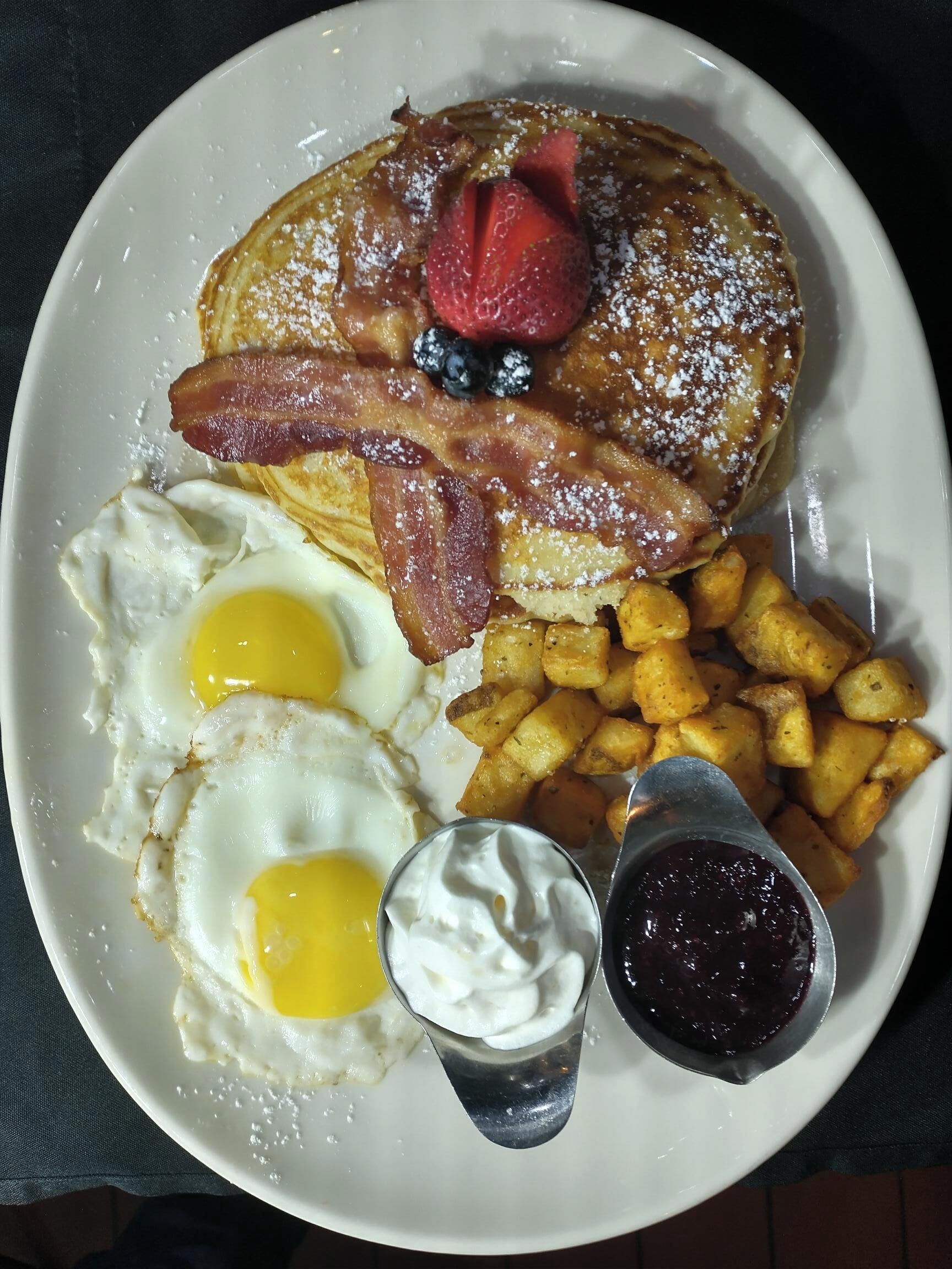 daily full breakfast for a fee