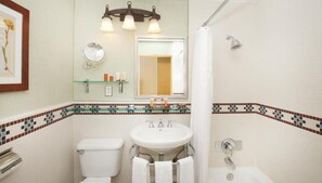 Classic Double Room, 2 Double Beds, Mountain View | Bathroom | Combined shower/tub, free toiletries, hair dryer, bathrobes - The Ahwahnee (Yosemite National Park)
