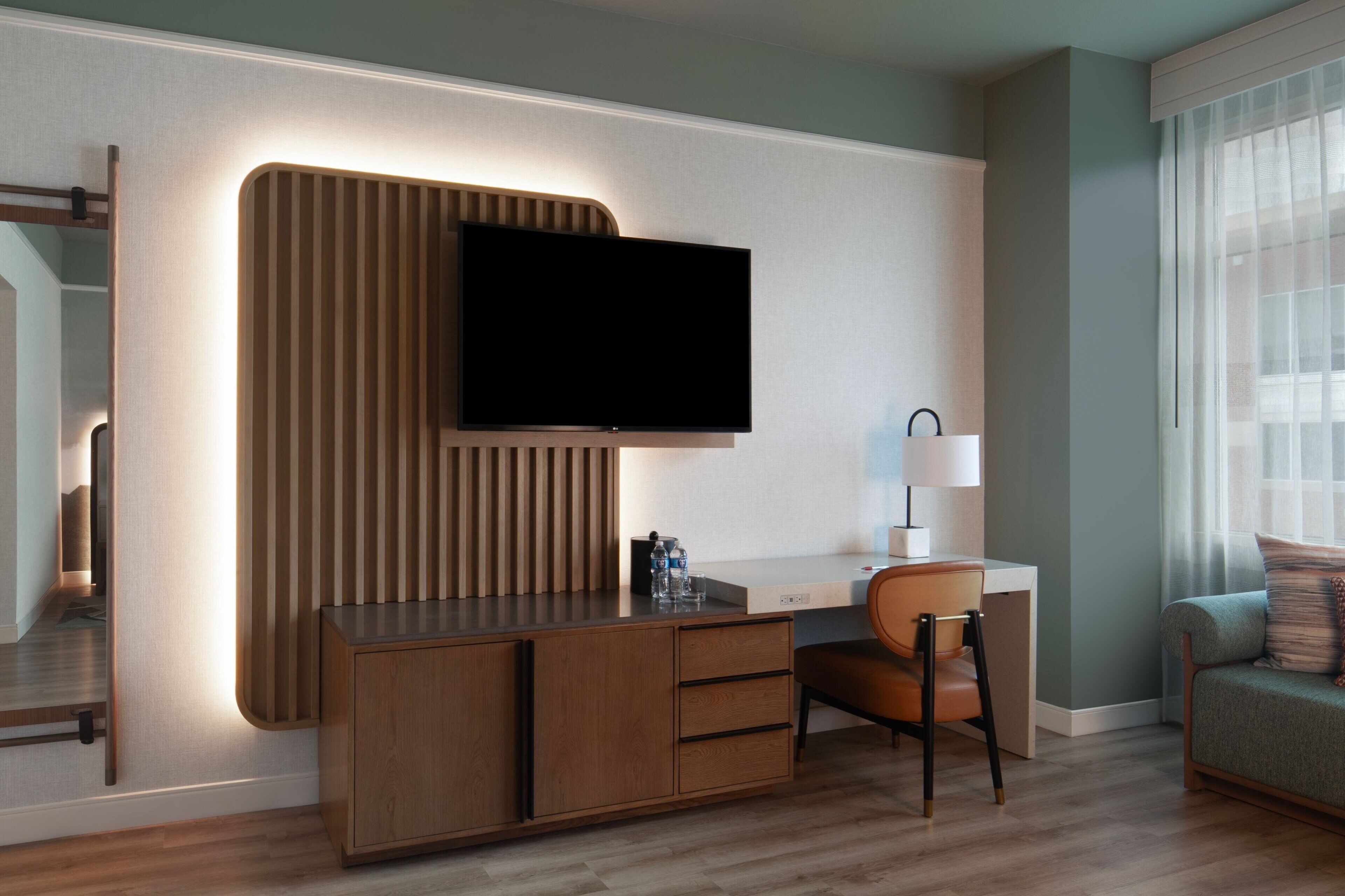 premium bedding, in-room safe, desk, blackout curtains