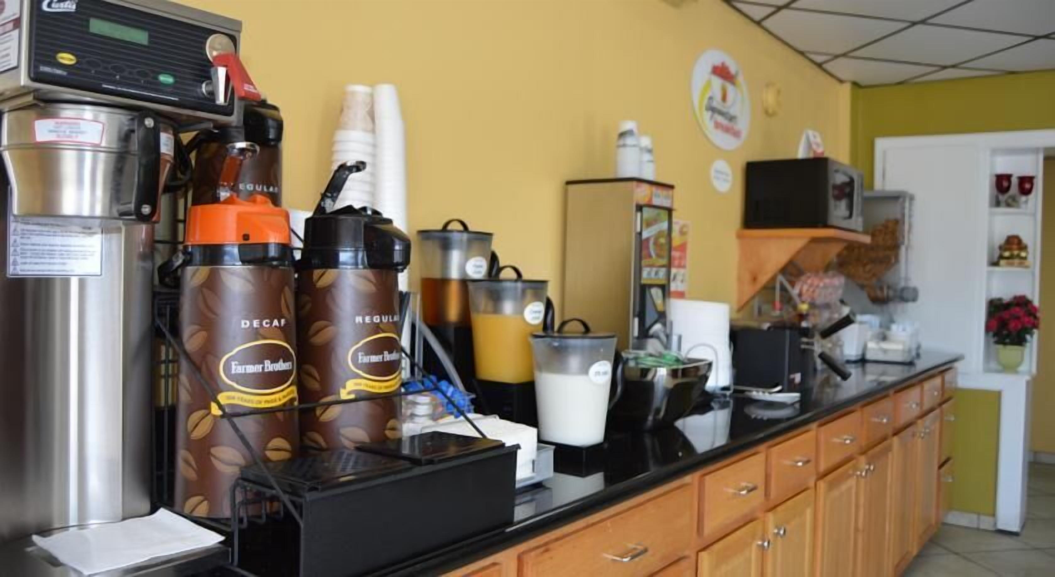 Free daily on-the-go breakfast