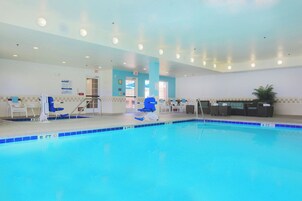 Una piscina techada