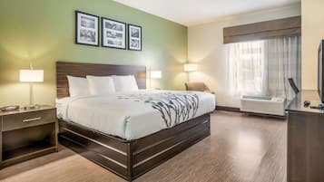 Chambre Standard, 1 très grand lit, non-fumeurs | 1 chambre, bureau, espace de travail pour ordinateur portable