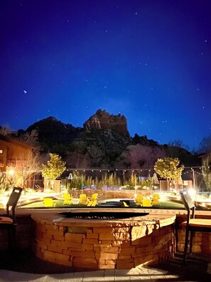 Vistas al campo desde el alojamiento