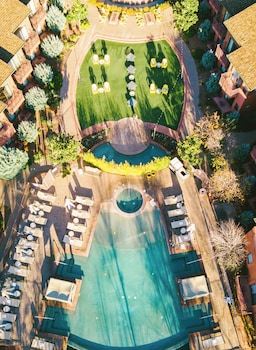 Aerial view at Amara Resort and Spa