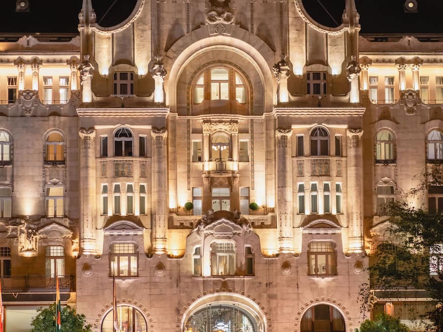 Façade de lâhĂ©bergement