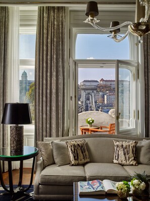 Premium bedding, down comforters, Select Comfort beds, minibar