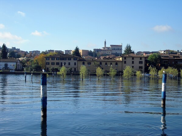 Vue depuis l’hébergement