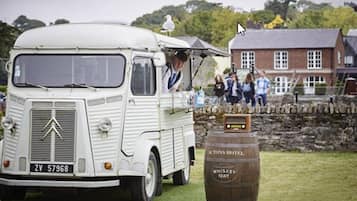 Fassade der Unterkunft