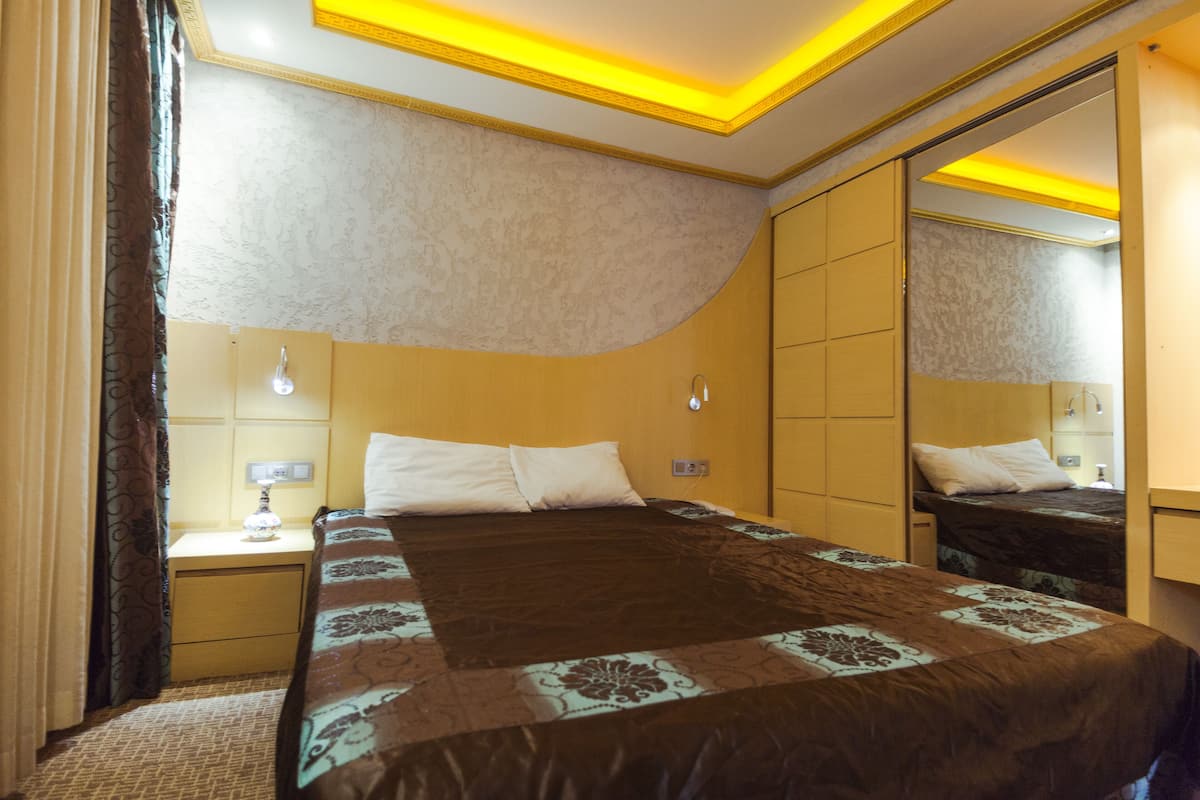 Biancheria da letto di alta qualità, minibar, una cassaforte in camera