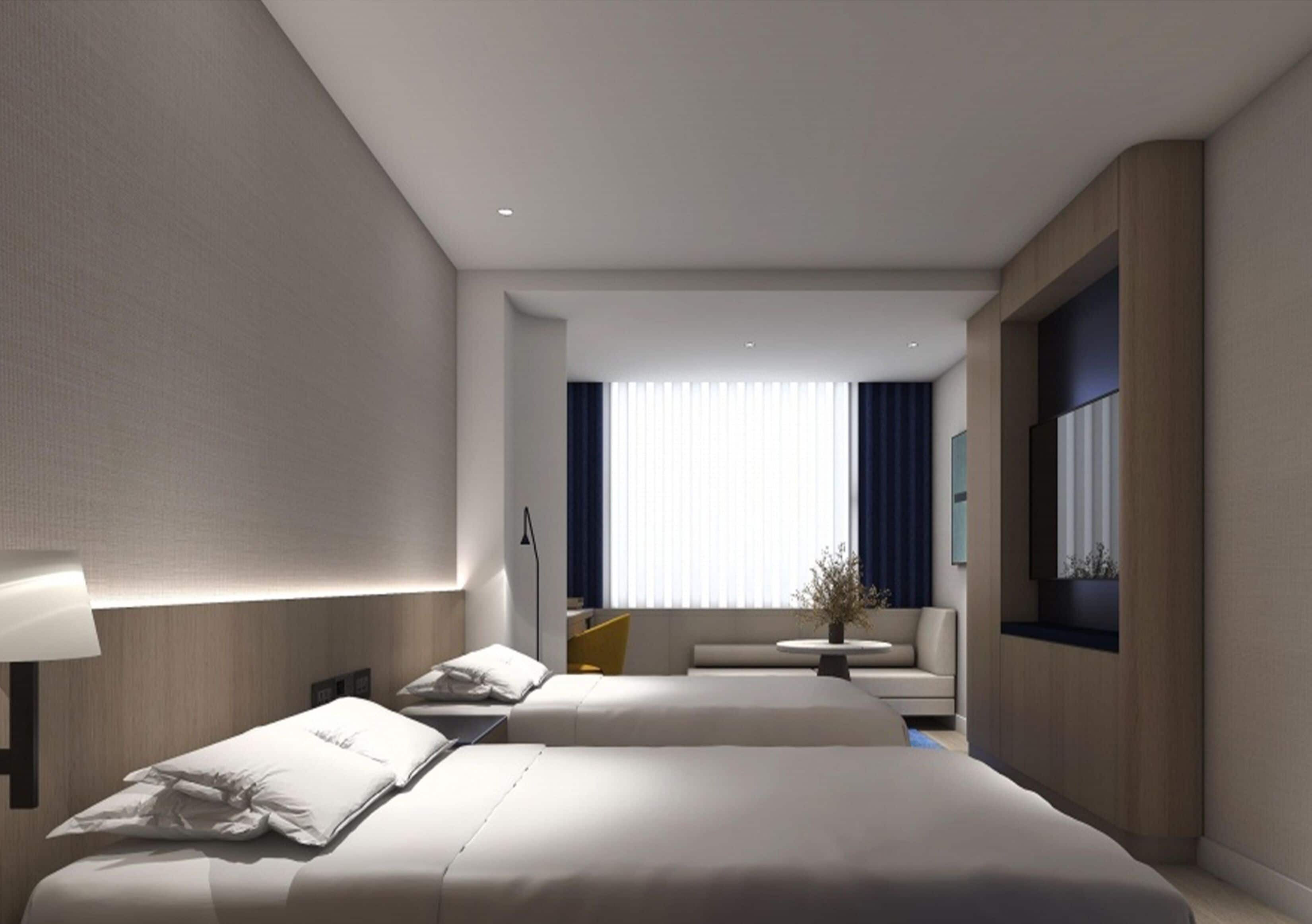 PJ Signature Twin | Safe på rommet, blendingsgardiner, lydisolert og wi-fi (inkludert)