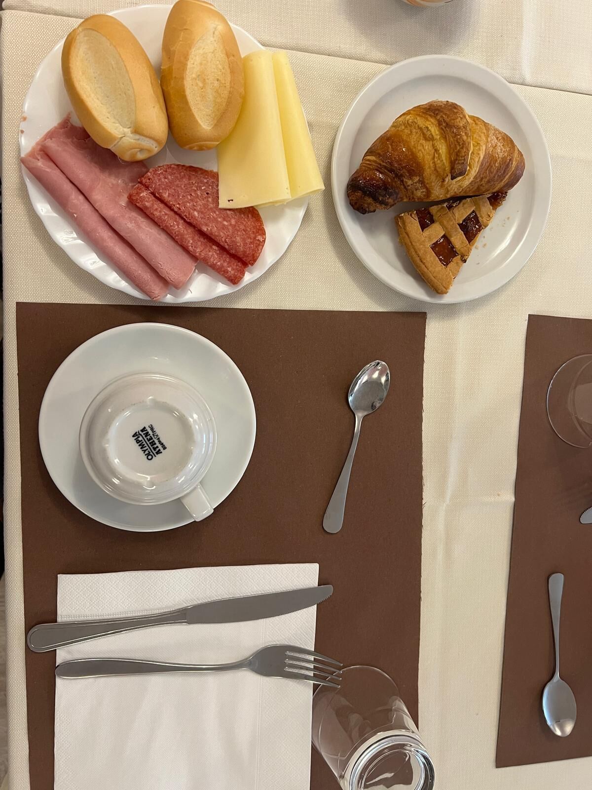 daily buffet breakfast (eur 15 per person)