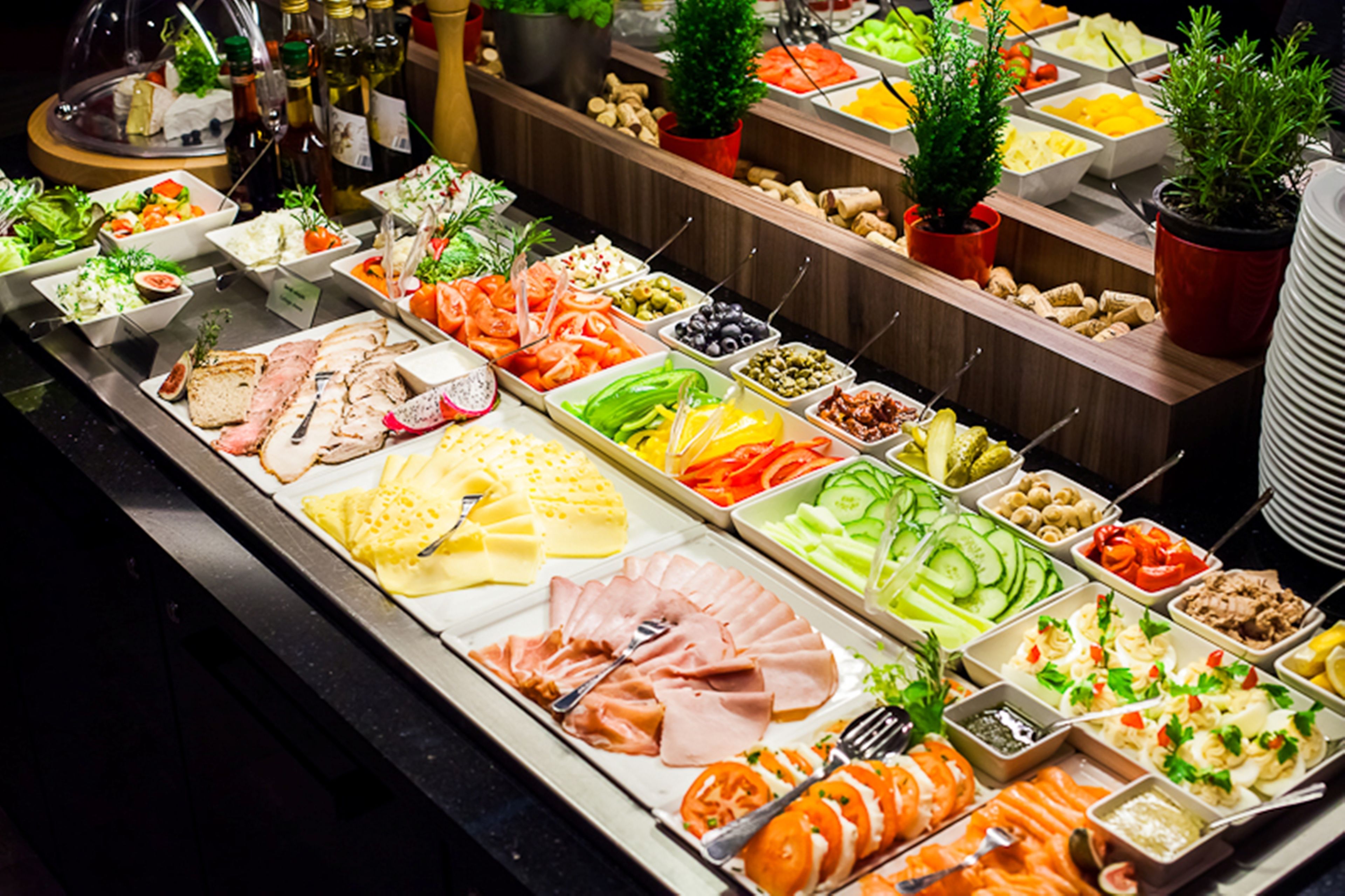 Tägliches inbegriffenes Frühstücksbuffet