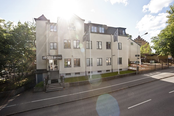 Fassade der Unterkunft