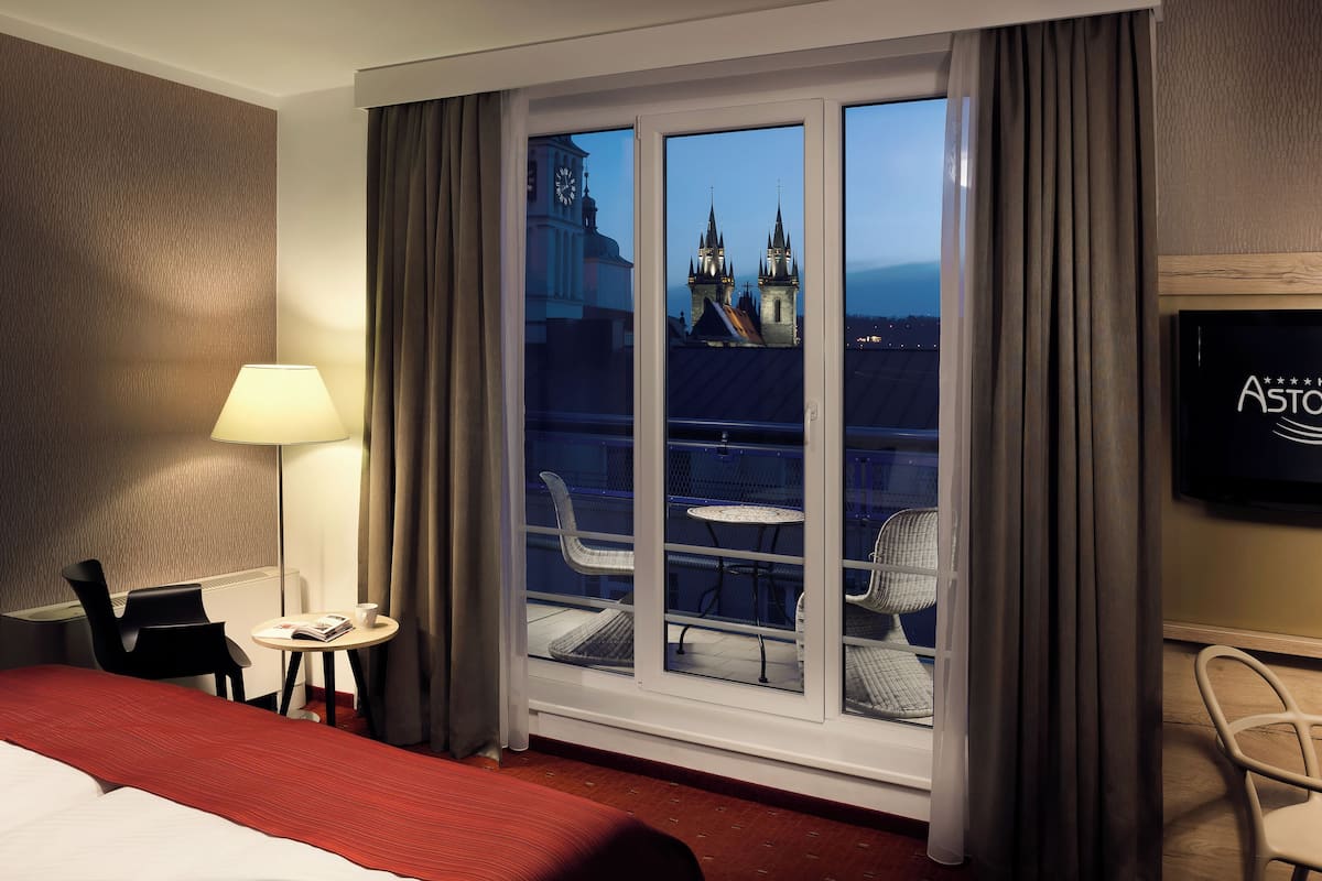 Chambre Supérieure, balcon