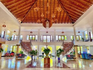 Sala de estar en el lobby