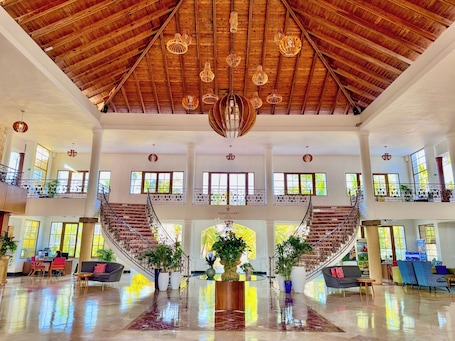 Sala de estar en el lobby