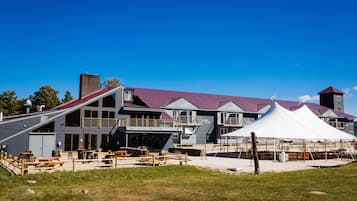 Majoituspaikan julkisivu