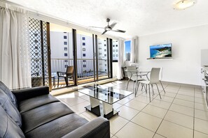 Superior Apartment, 1 Bedroom | Living area