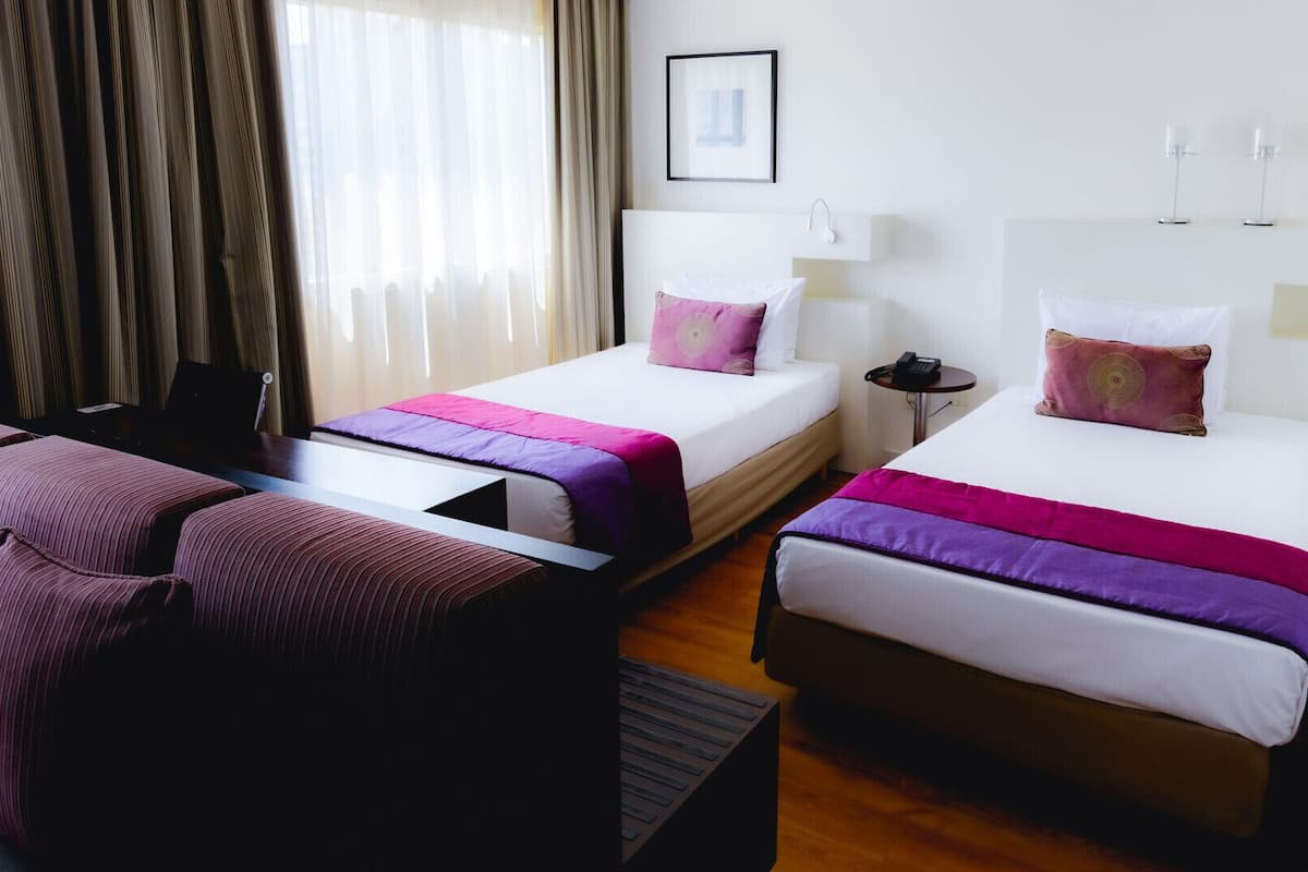 Minibar, in-room safe, desk, blackout curtains