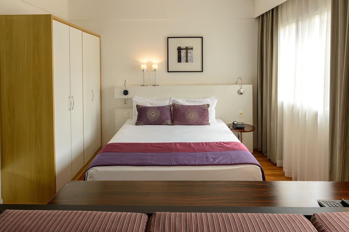 Minibar, in-room safe, desk, blackout curtains