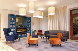 Zona de estar del vestíbulo