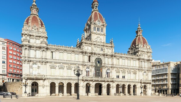 A grand, historic building with multiple domes and arches, likely a significant public or cultural landmark. - ibis Styles A Coruña (A Coruña)