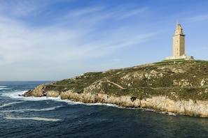 Vue depuis l’hébergement