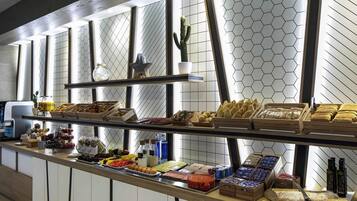 Daily buffet breakfast for a fee