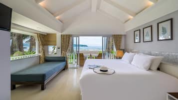 Minibar, safe på rommet, individuelt dekorert og individuelt innredet