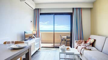 Estudio 2 personas - Terraza o balcón - Aire acondicionado - Vista al mar - Renovado | Vistas desde la habitación