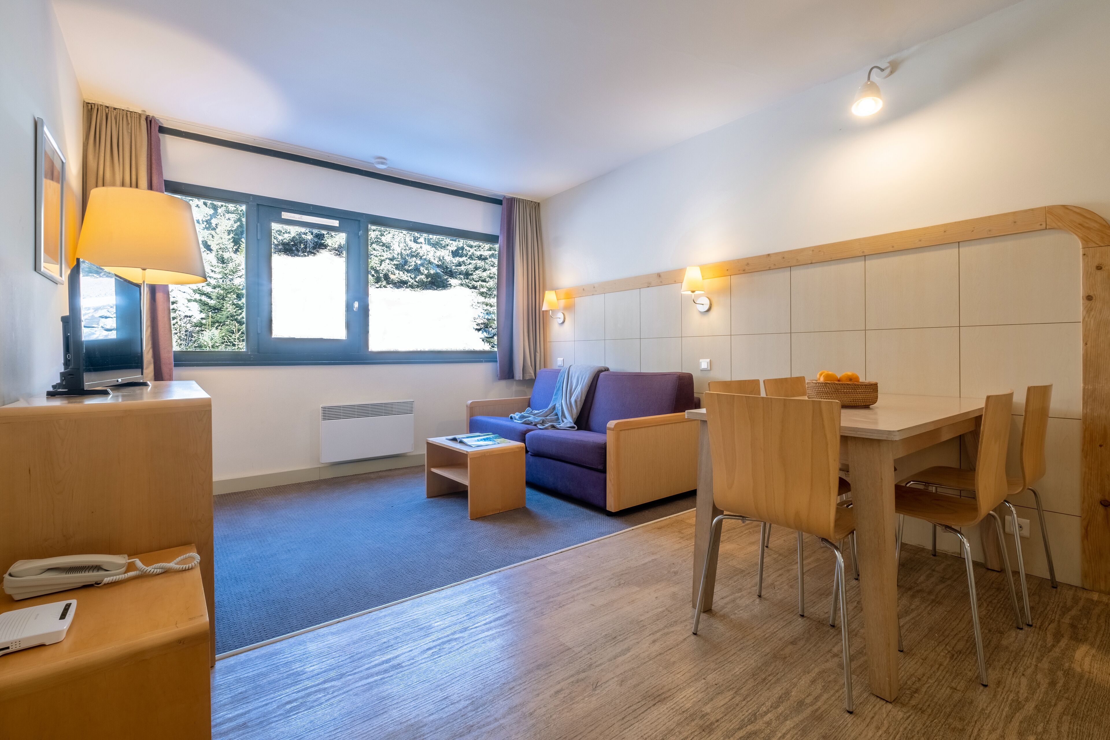 Appartement 4 personnes - 1 chambre | Vue de la chambre