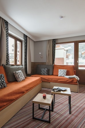 Living room - Résidence Pierre & Vacances Le Britania (La Tania)