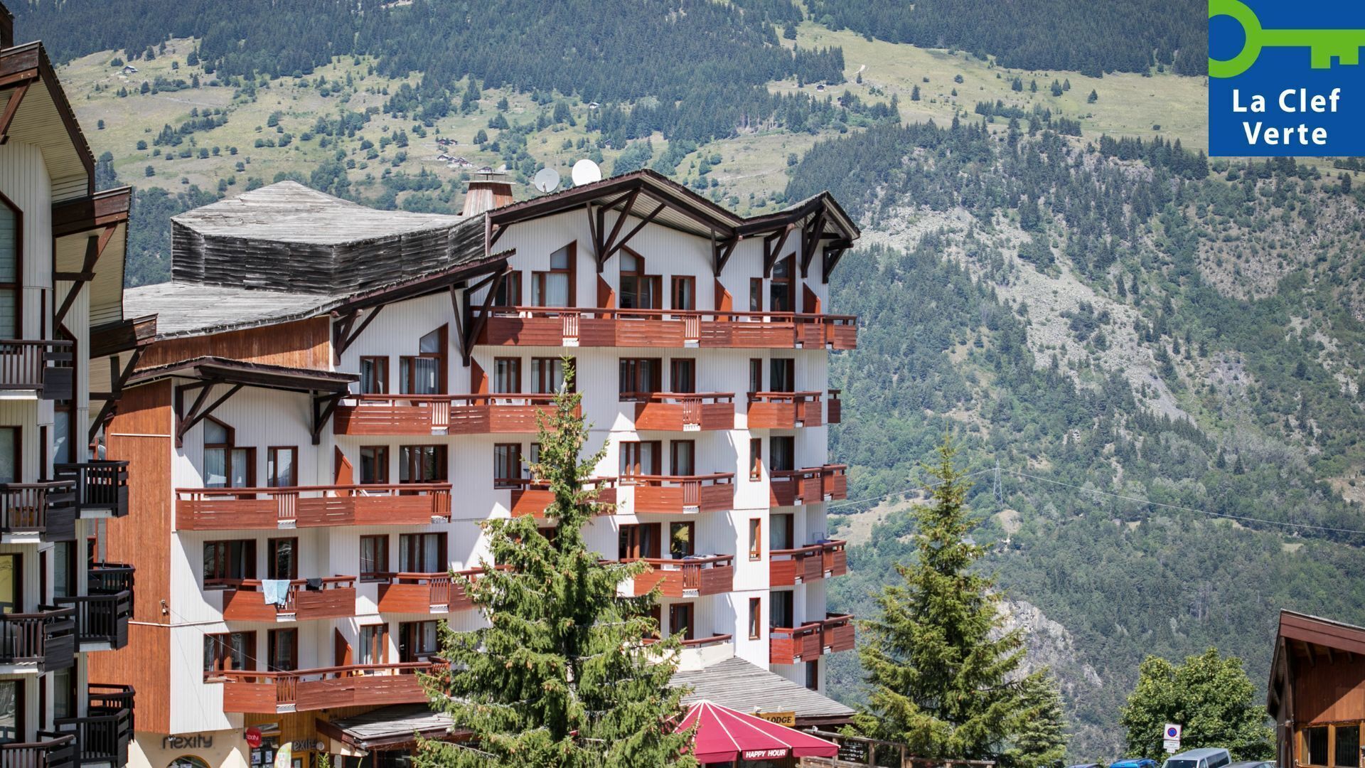 Façade de l’hébergement