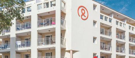 Façade de l’hébergement