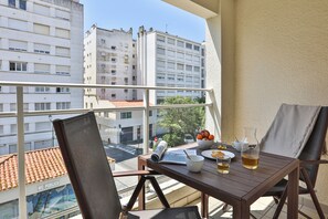 Studio 4 personnes - 1 coin nuit - Balcon - Rénové - Climatisé | Terraza o patio