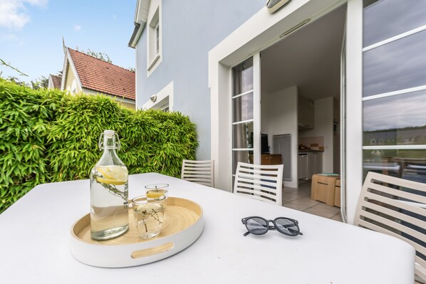 Ferienhaus, 1 Schlafzimmer, Terrasse | Terrasse/Patio